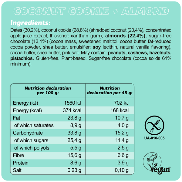 Fizi Coconut Cookie Almond