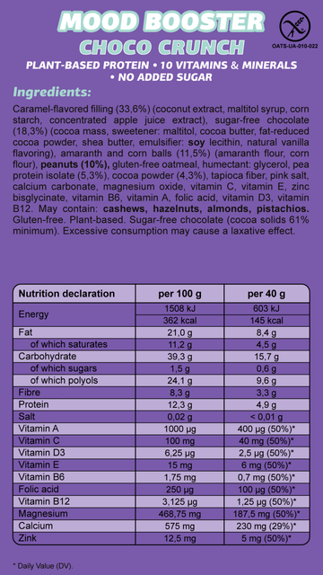 MIX MOOD BOOSTER BOX 12x40G - FIZI España