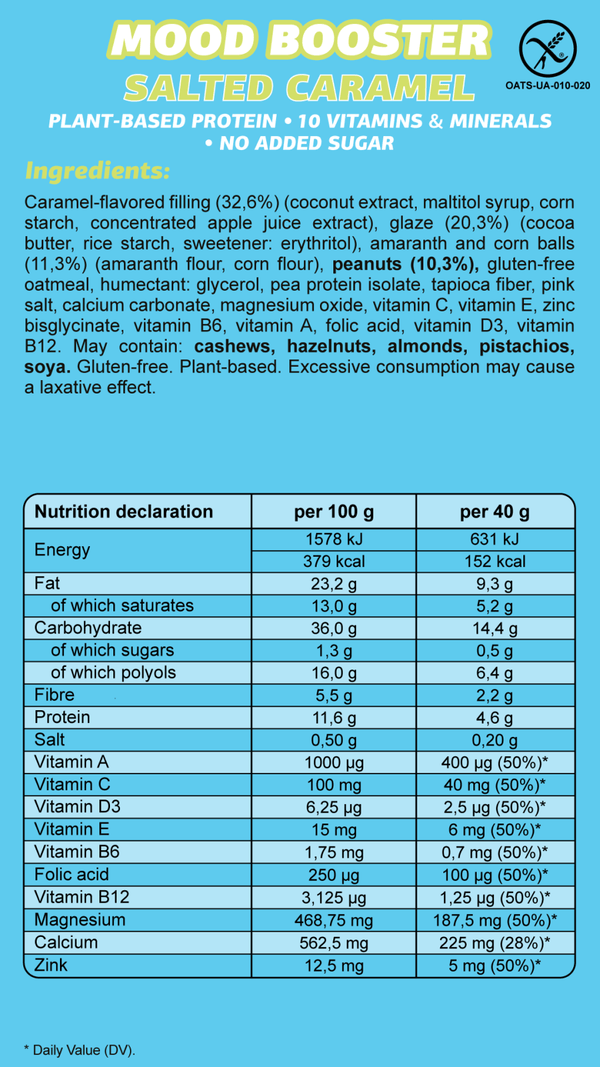 MIX MOOD BOOSTER BOX 12x40G - FIZI España