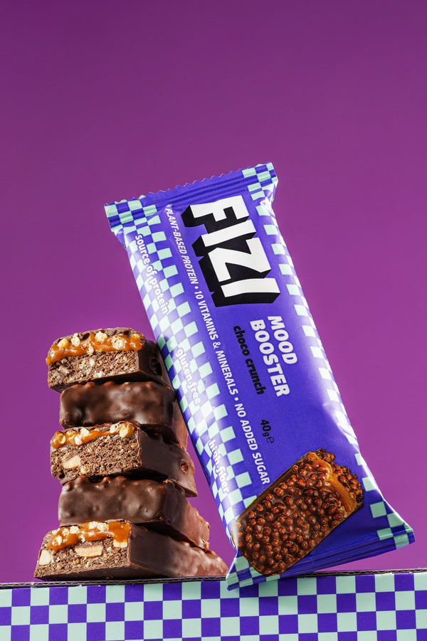 MOOD BOOSTER “CHOCO CRUNCH” 12 X 40G - FIZI España